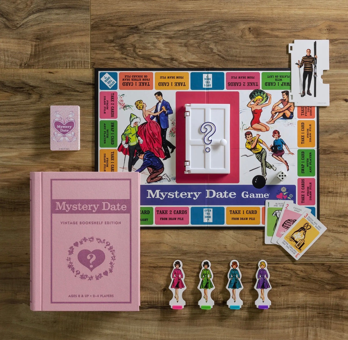 Mystery Date Vintage Bookshelf Game