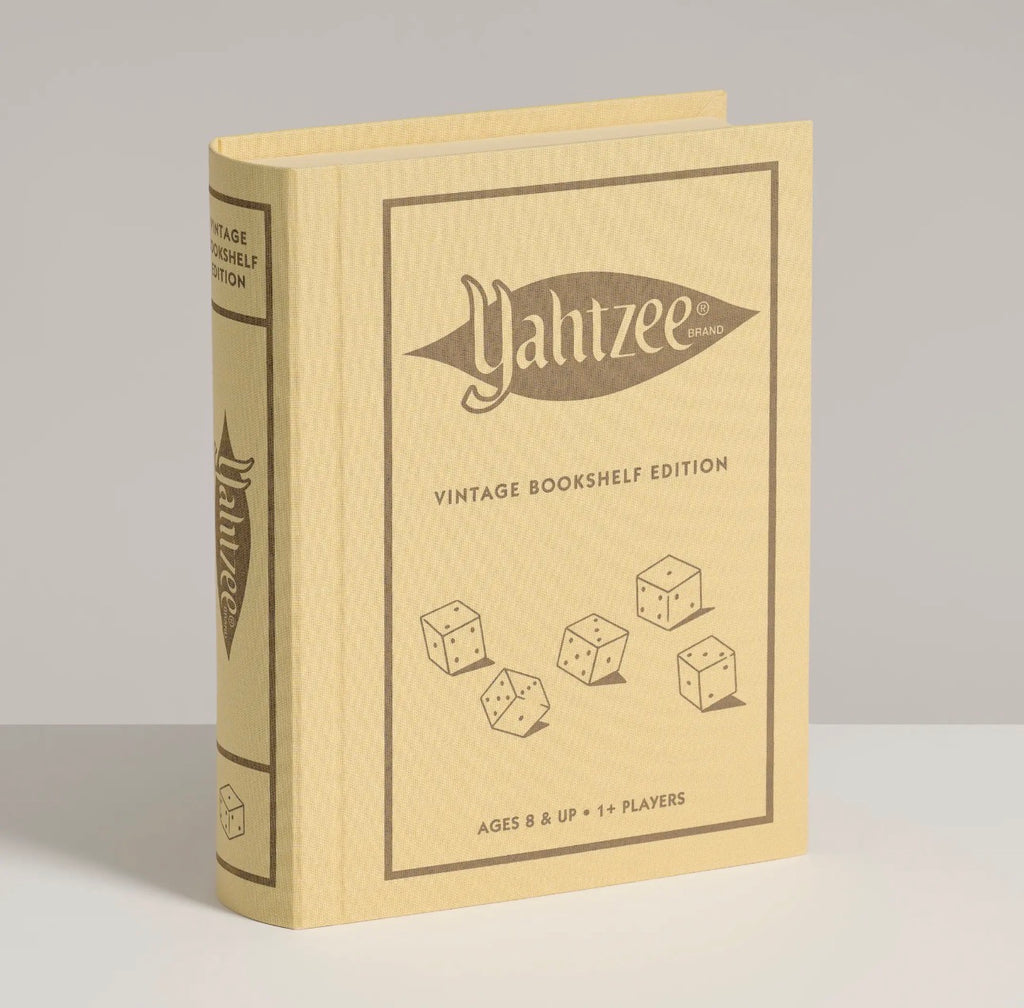 Yahtzee Vintage Bookshelf Game