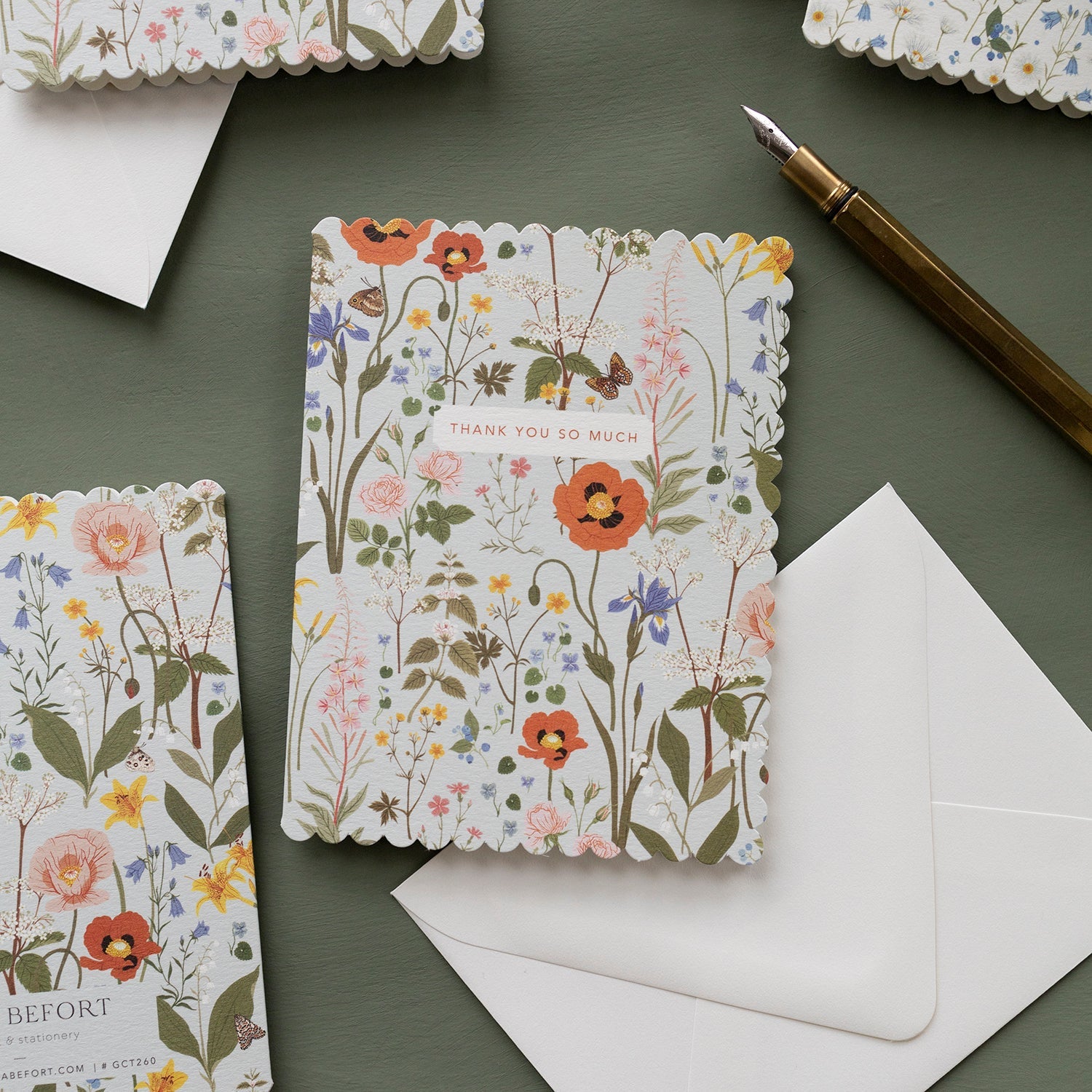 WILD FLOWERS | Thank You Card