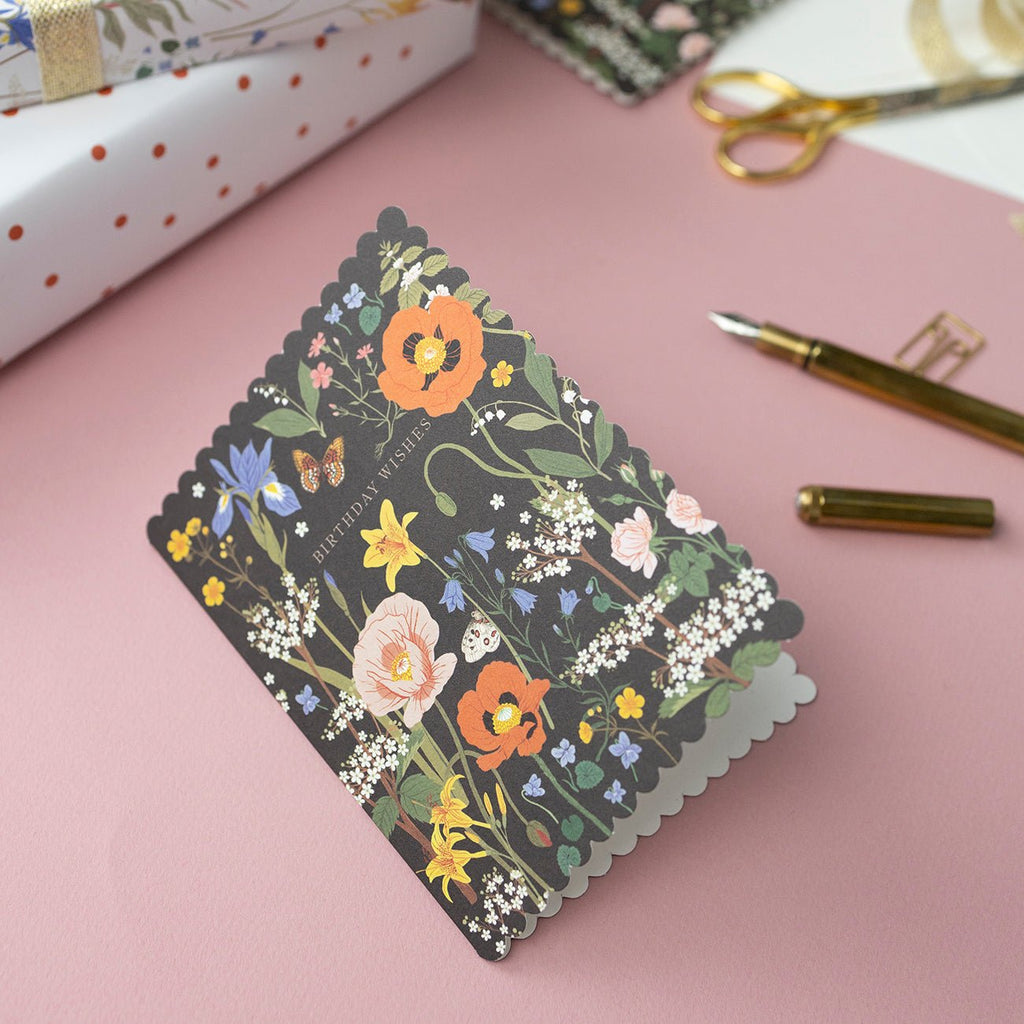 WILD FLOWERS FIELD | Birthday Card