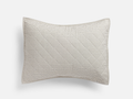 Ticking Stripe Quilted Pillow Sham - Last Chance + Final Sale!