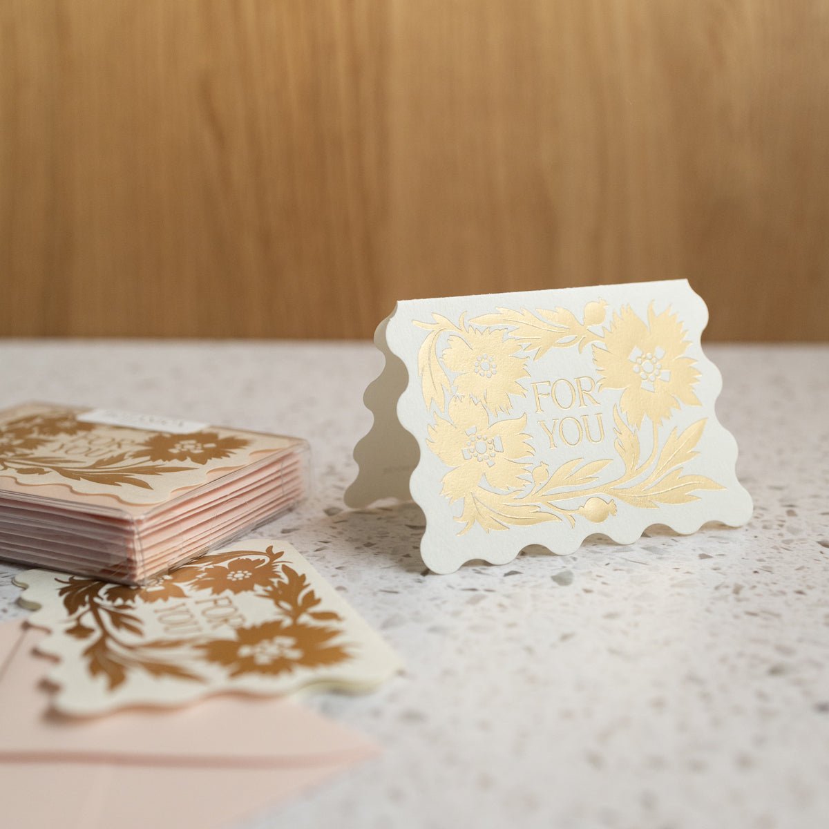 GOLD POPPY | Mini Boxed Cards of 8