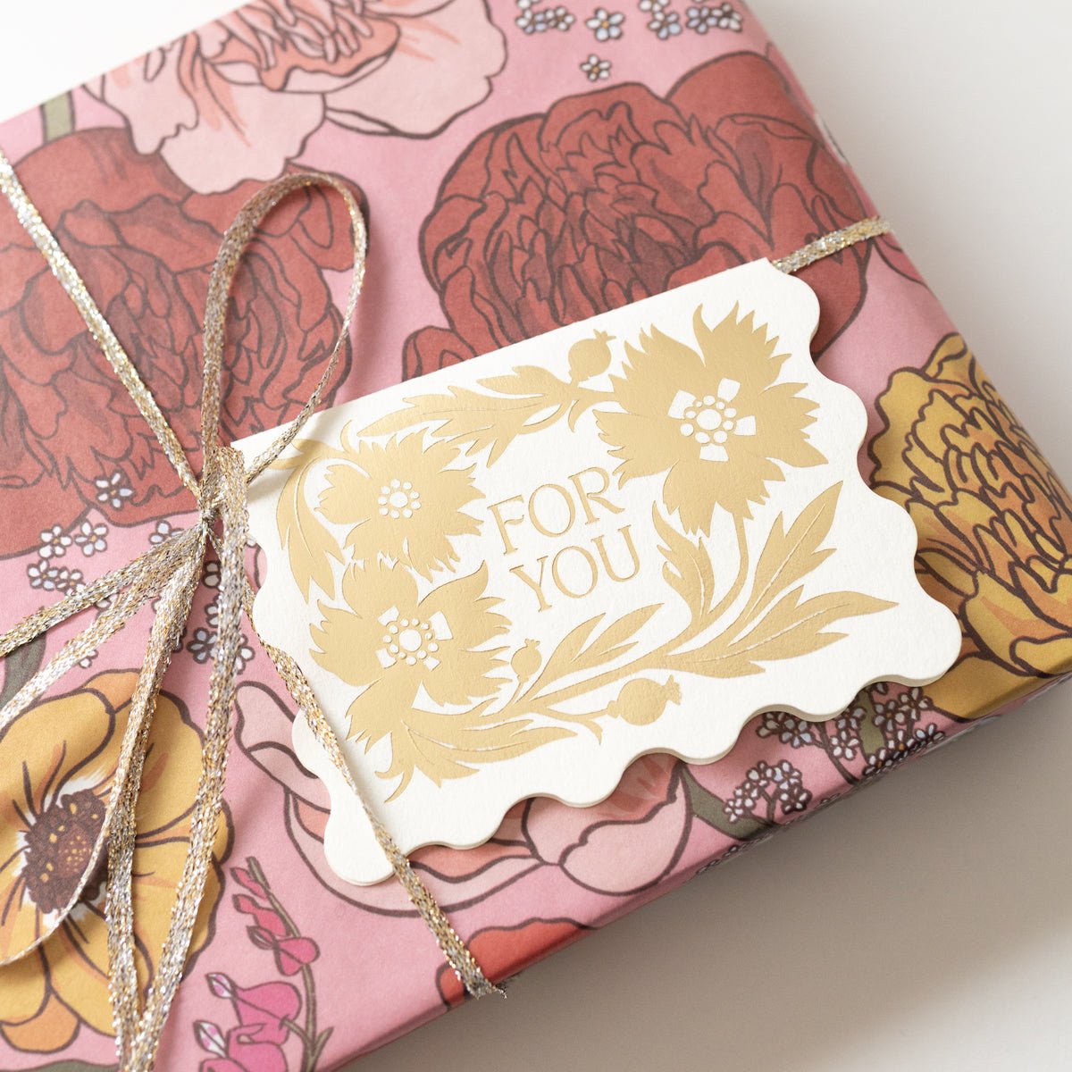 GOLD POPPY | Mini Boxed Cards of 8