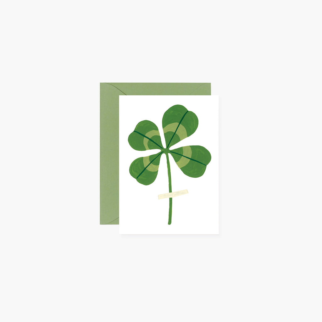 FOUR LEAF CLOVER | mini card
