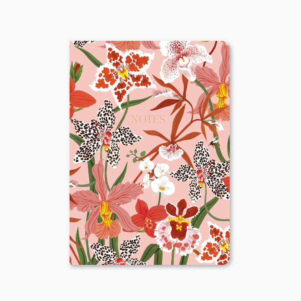 ORCHIDS | SOFT-COVER NOTEBOOK