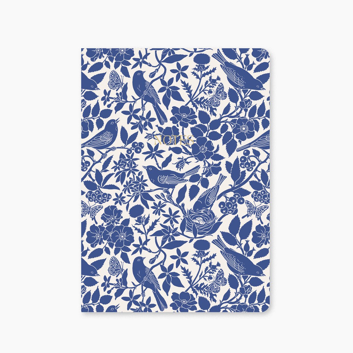 BLUE BIRDS | SOFT-COVER NOTEBOOK