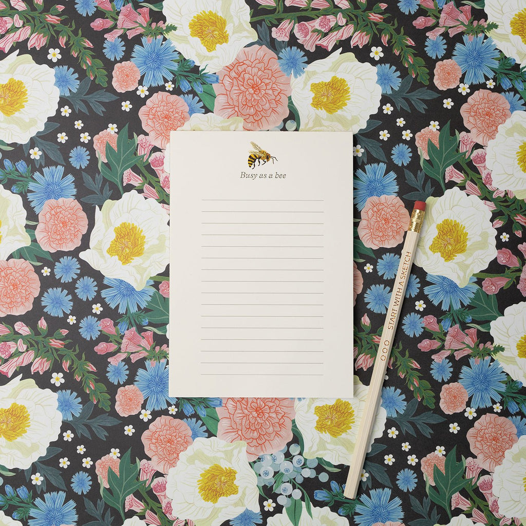 BUSY AS A BEE | Notepad