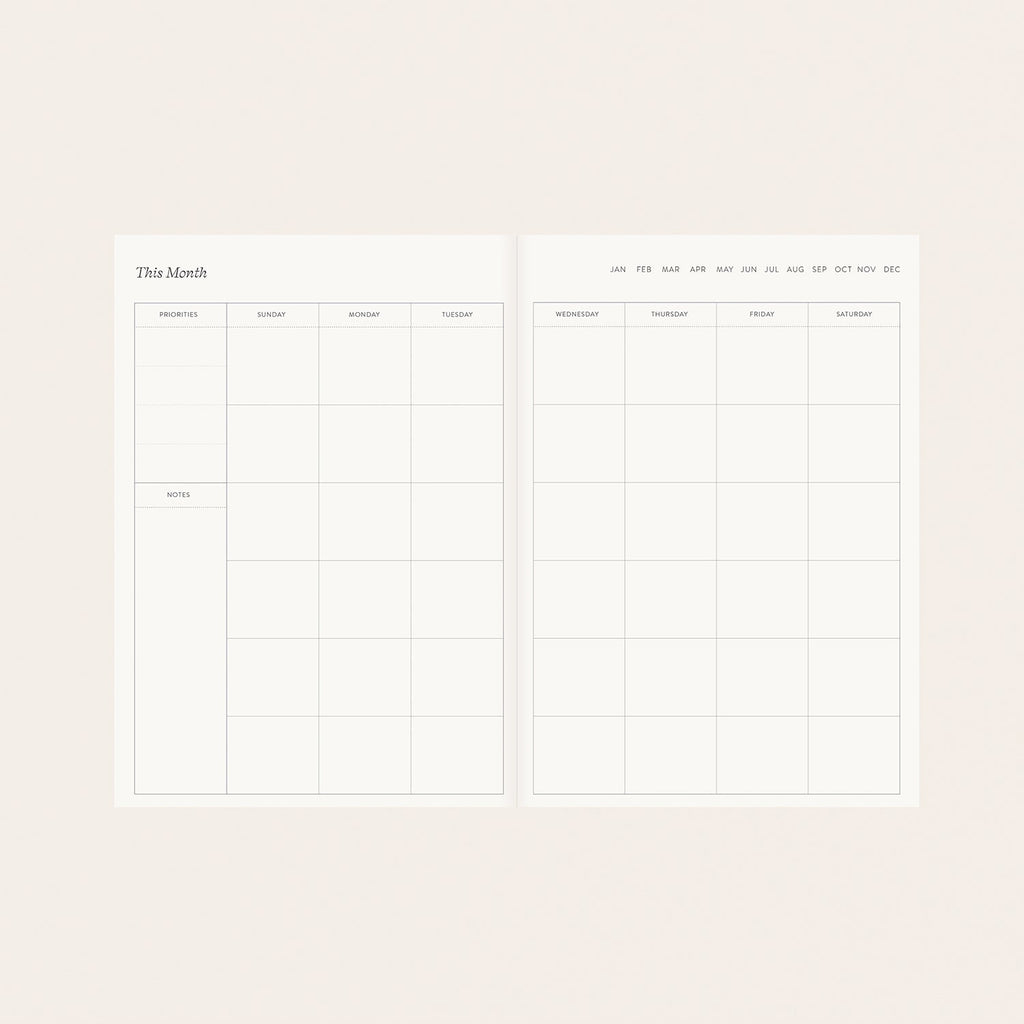 REVERIE | LINEN-BOUND PLANNER