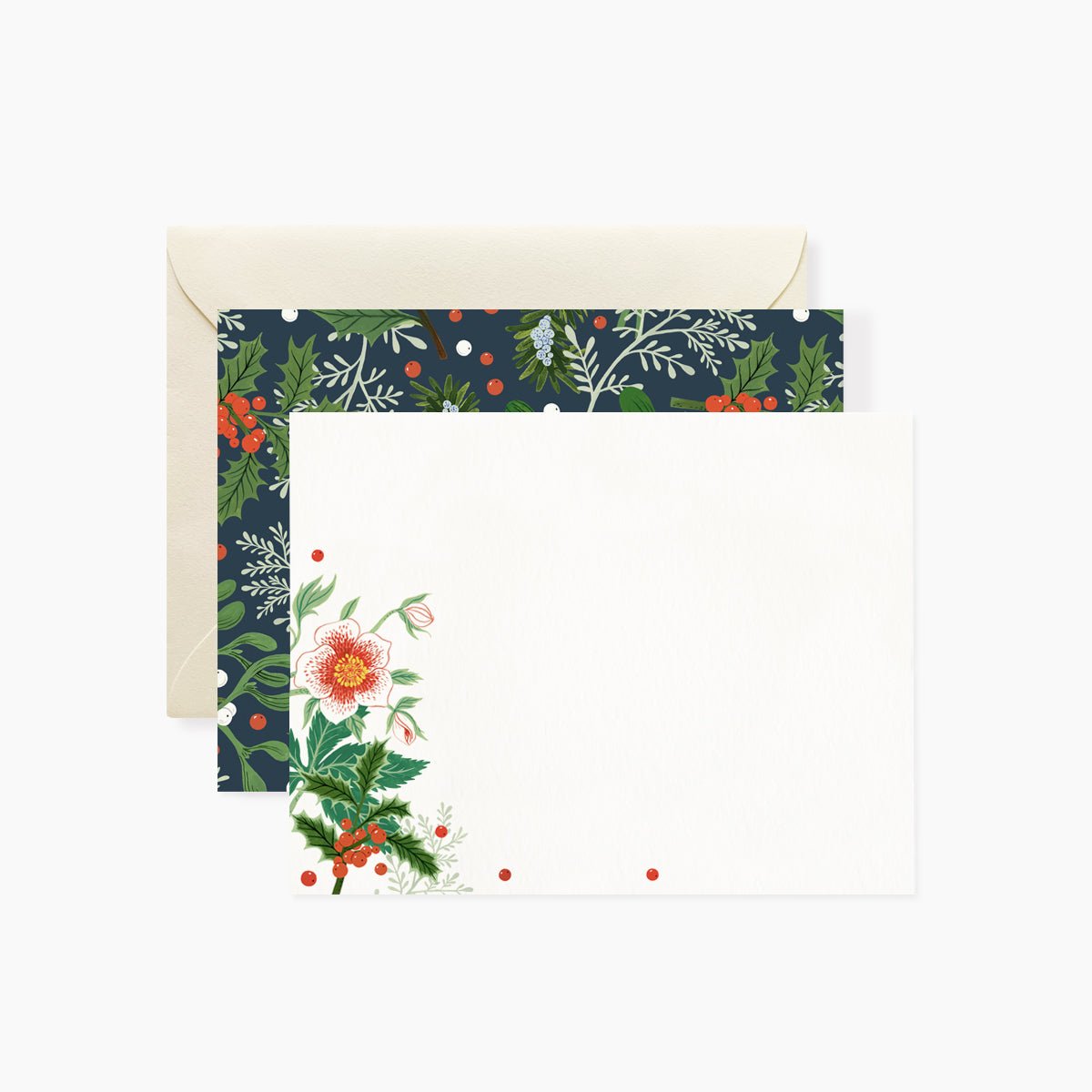 CHRISTMAS ROSE Notecards | Set of 4