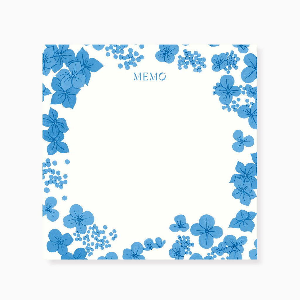 HYDRANGEA | Block Notepad