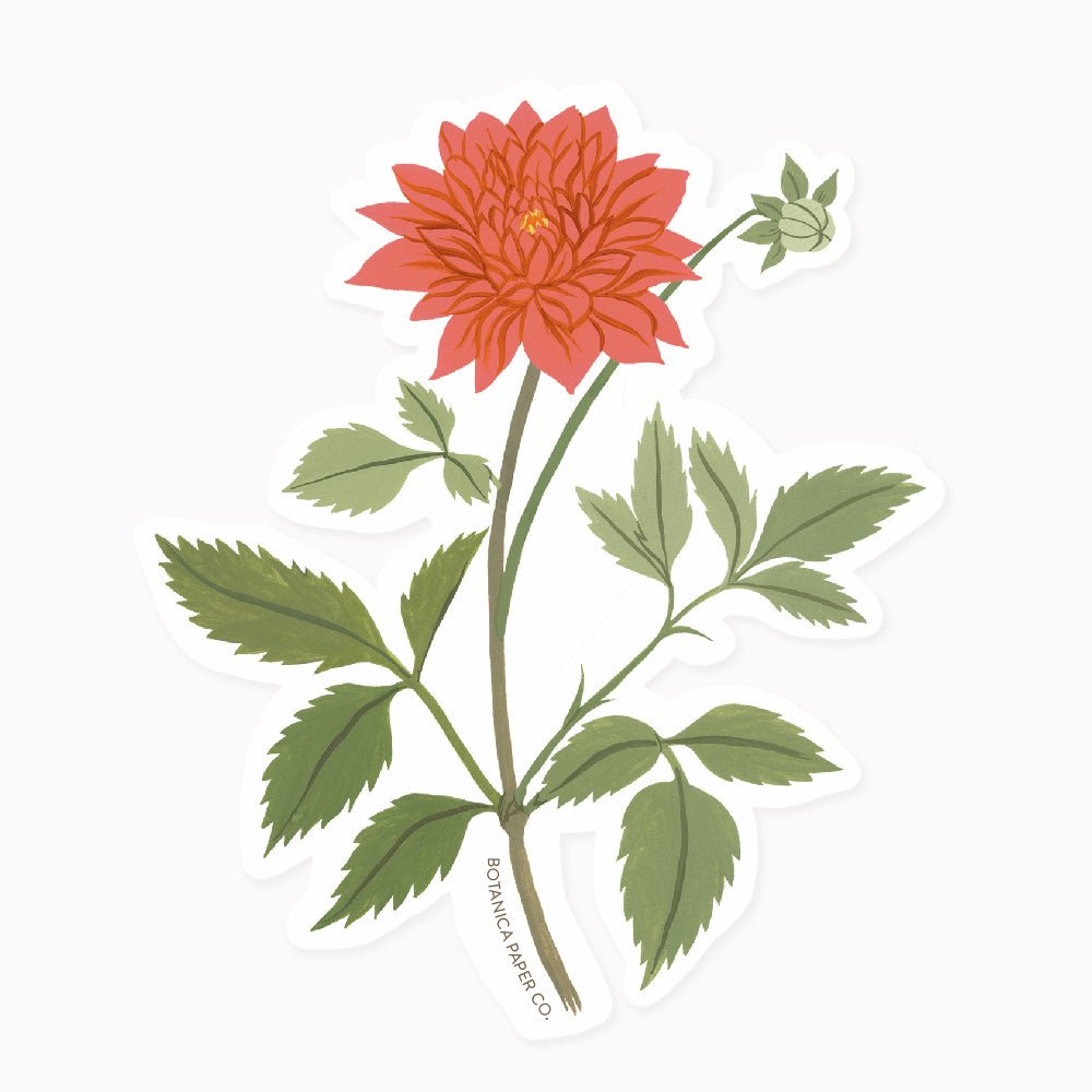 CHRYSANTHEMUM | CLEAR VINYL STICKER