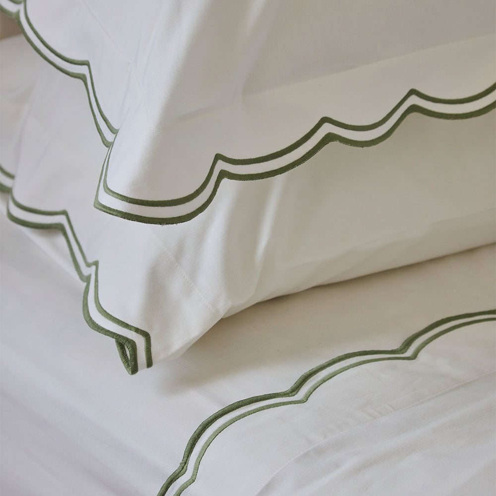 Sipsey Scallop Sheet Set