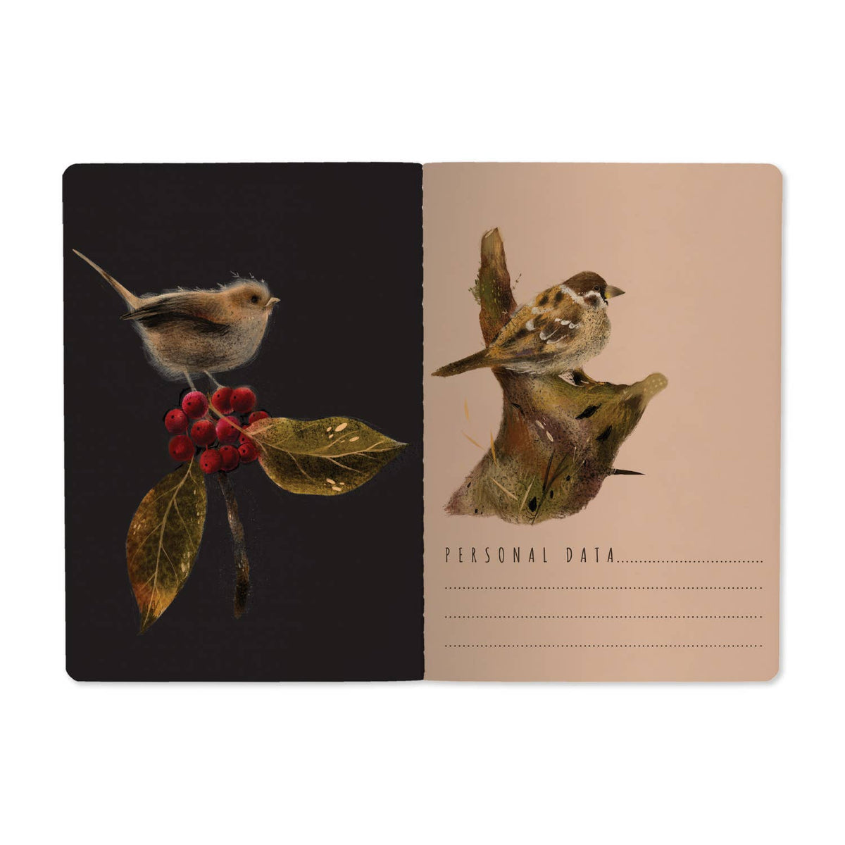 Forest Sparrows Notebook