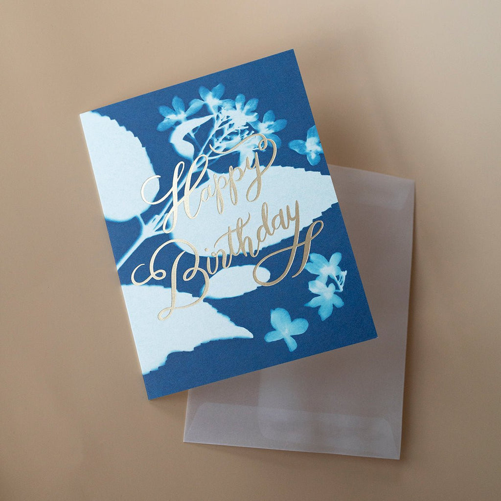 CYANOTYPE | Birthday Card