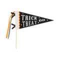 Trick or Treat Felt Pennant
