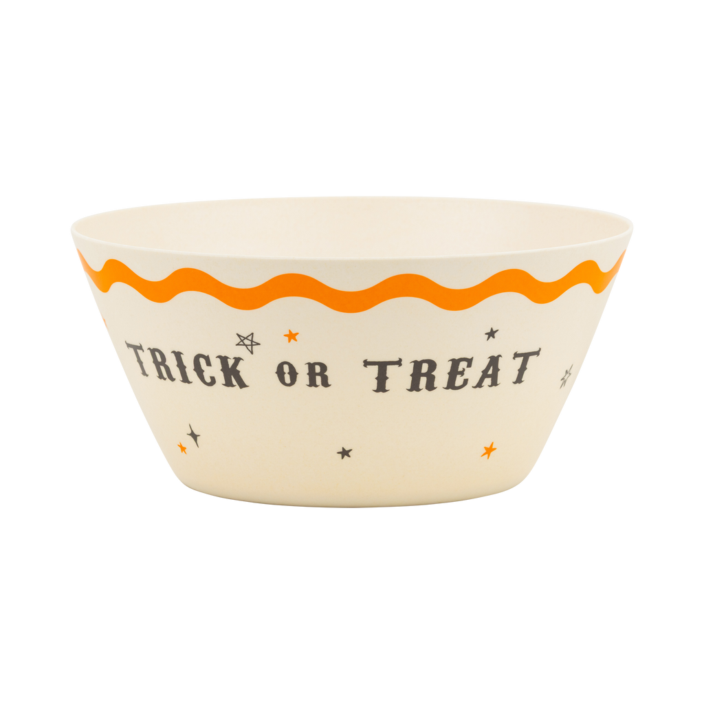 Trick or Treat Bamboo Bowl