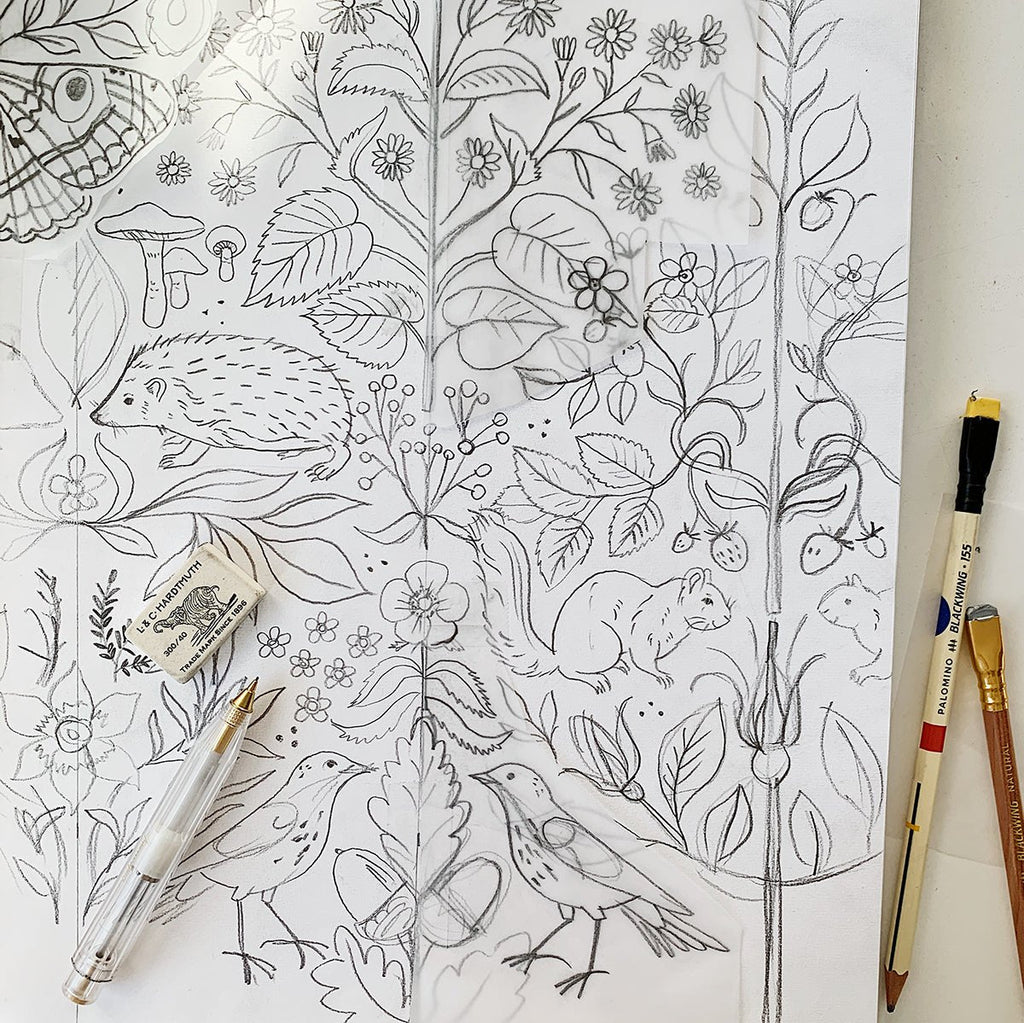 FLORA & FAUNA Birthday Card