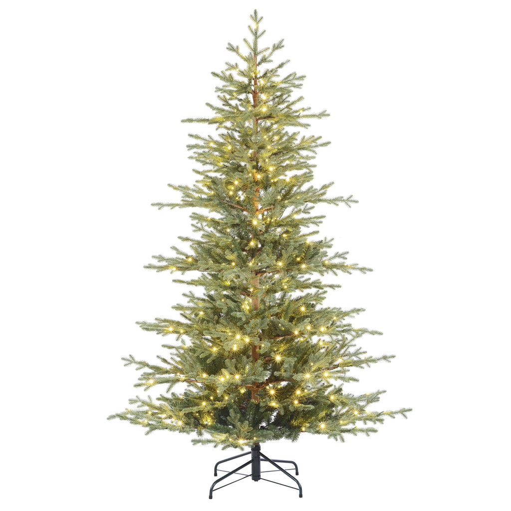 7 Foot Prelit Alberta Alpine Fir Christmas Tree