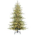 7 Foot Prelit Alberta Alpine Fir Christmas Tree