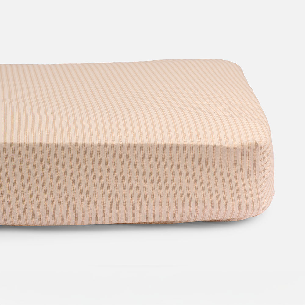 Ticking Stripe Single Fitted Sheet - Last Chance + Final Sale!