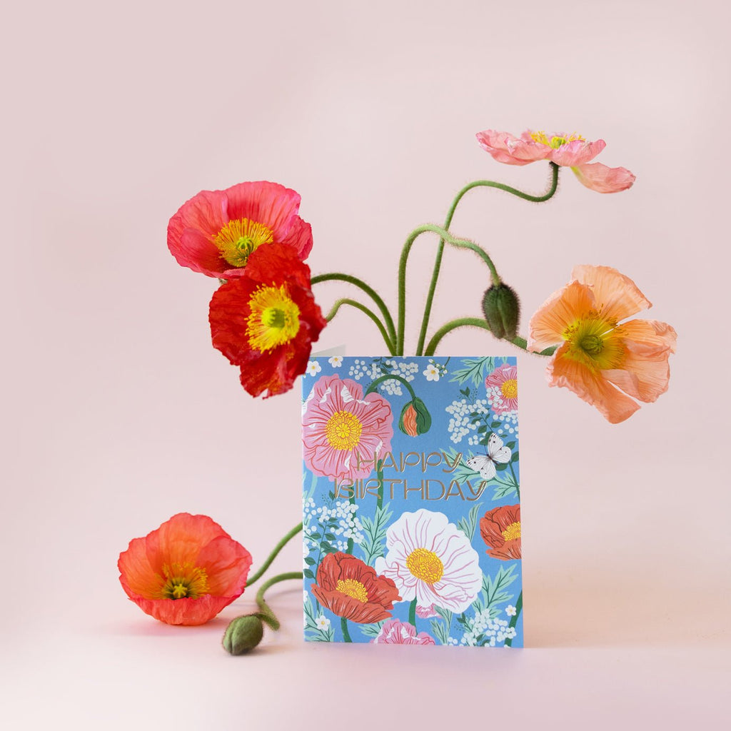 POPPIES | Birthday Card