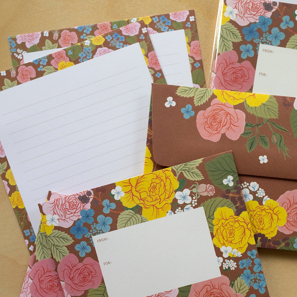 ROSE GARDEN | Letter Writing Set