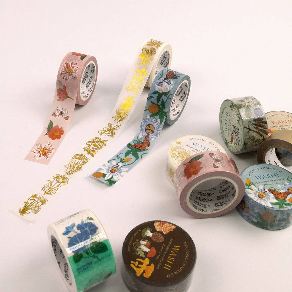 PASSION FLOWER | WASHI TAPE